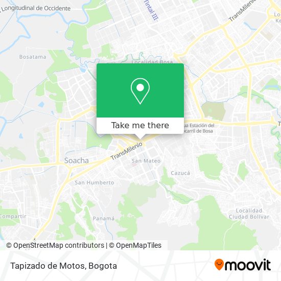 Tapizado de Motos map