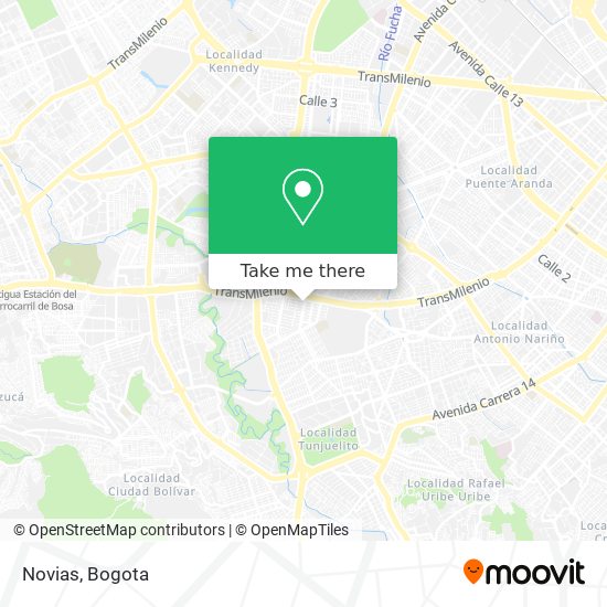 Novias map