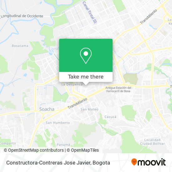 Mapa de Constructora-Contreras Jose Javier