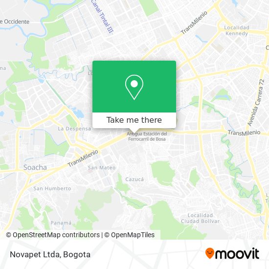 Novapet Ltda map