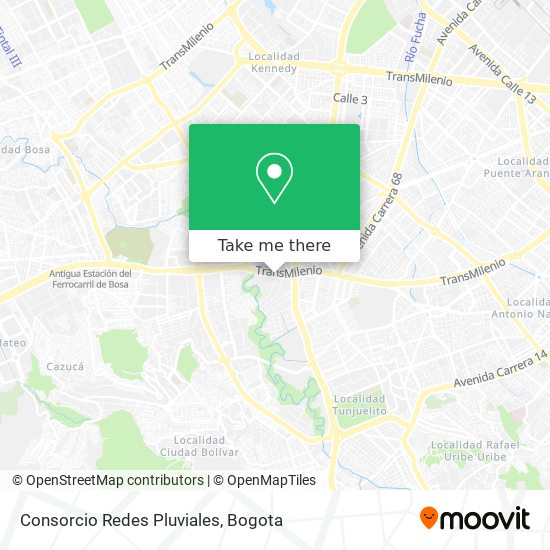 Consorcio Redes Pluviales map