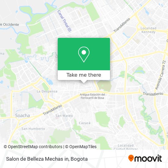 Salon de Belleza Mechas in map
