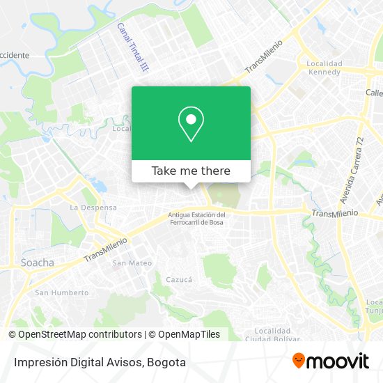 Impresión Digital Avisos map