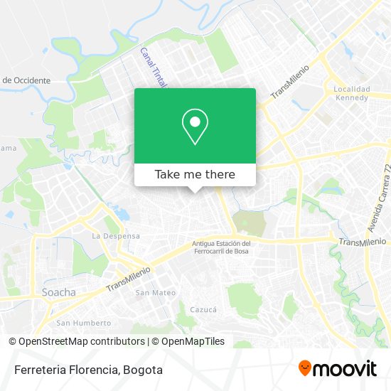 Mapa de Ferreteria Florencia