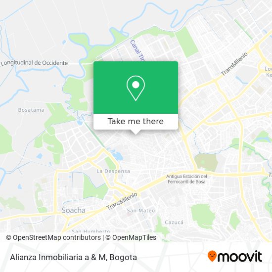 Mapa de Alianza Inmobiliaria a & M