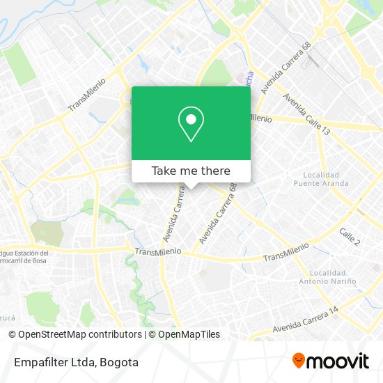 Empafilter Ltda map