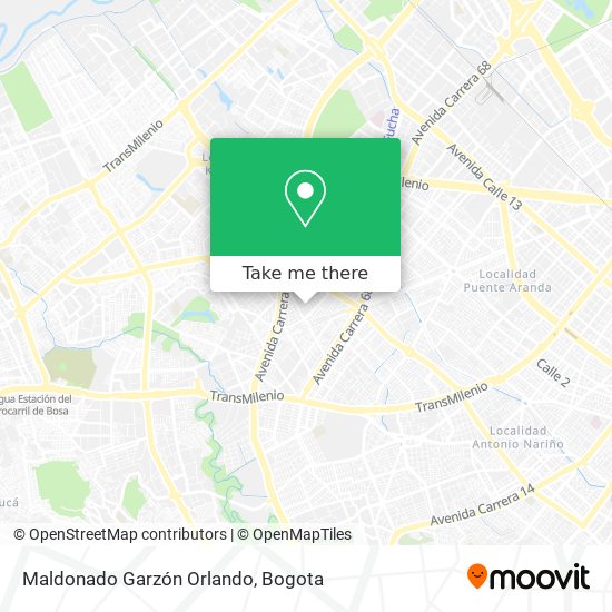 Mapa de Maldonado Garzón Orlando