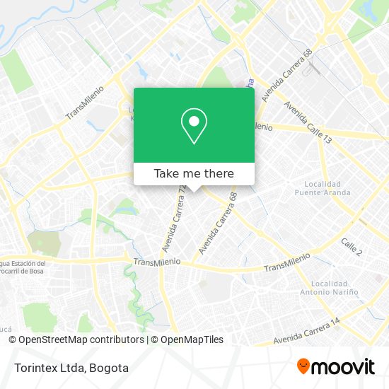 Torintex Ltda map