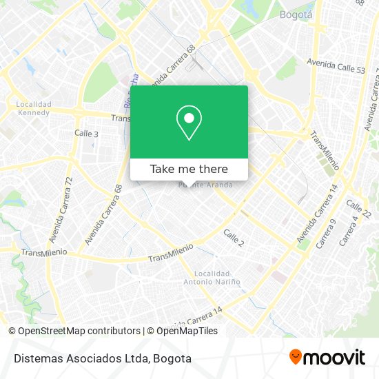 Distemas Asociados Ltda map