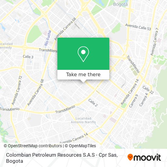 Colombian Petroleum Resources S.A.S - Cpr Sas map