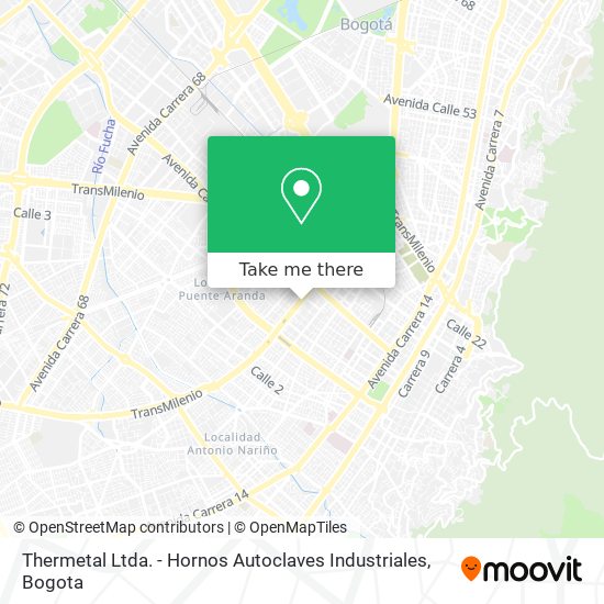 Thermetal Ltda. - Hornos Autoclaves Industriales map