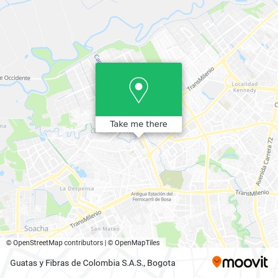 Guatas y Fibras de Colombia S.A.S. map