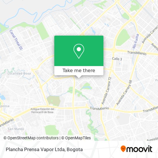 Plancha Prensa Vapor Ltda map