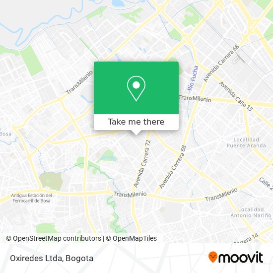 Oxiredes Ltda map
