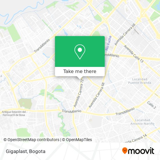 Gigaplast map