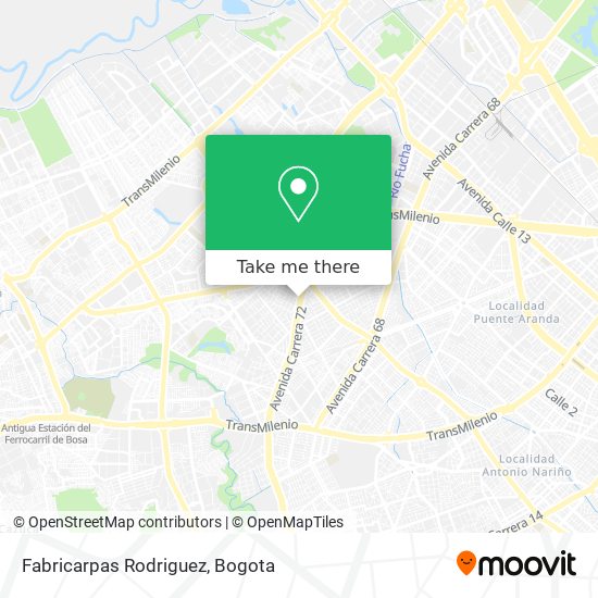 Fabricarpas Rodriguez map