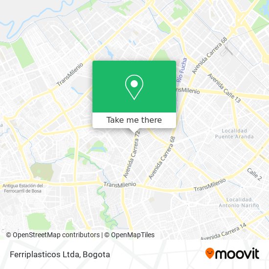 Ferriplasticos Ltda map