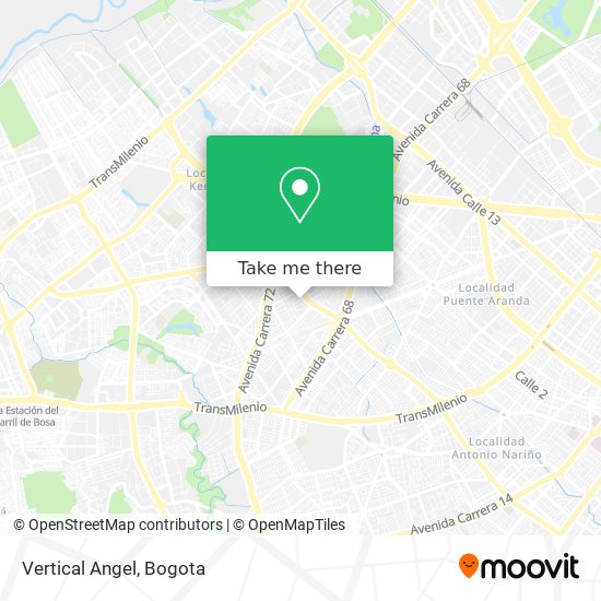 Vertical Angel map