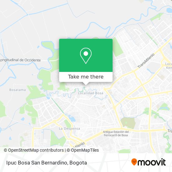 Mapa de Ipuc Bosa San Bernardino