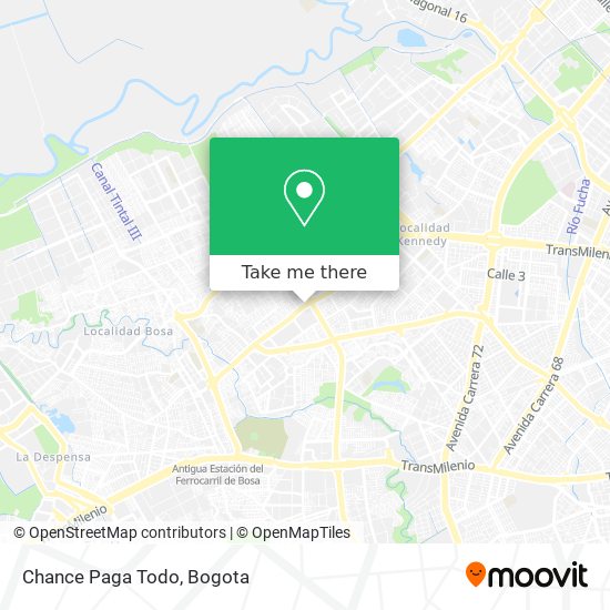 Mapa de Chance Paga Todo