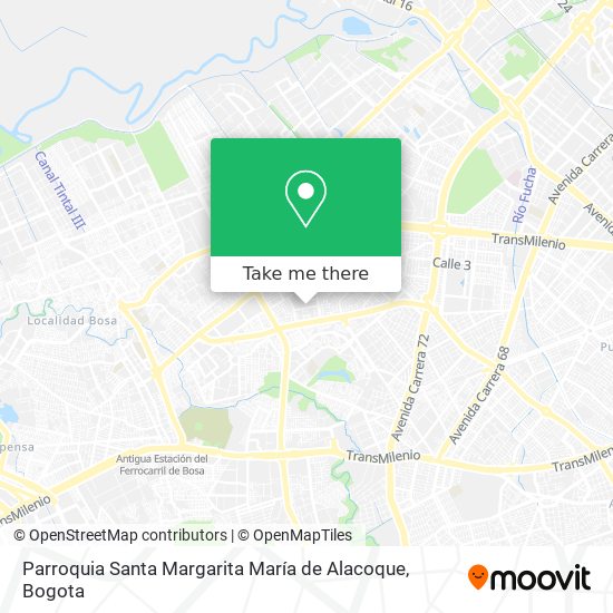 Parroquia Santa Margarita María de Alacoque map