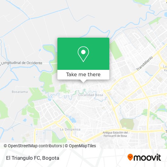 Mapa de El Triangulo FC