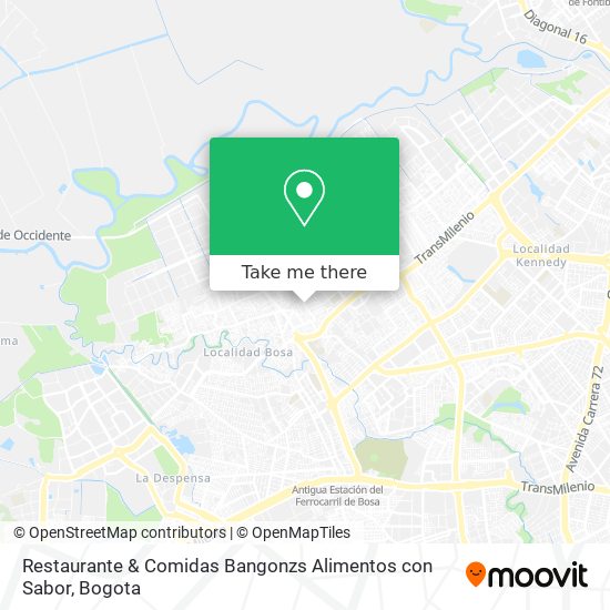 Restaurante & Comidas Bangonzs Alimentos con Sabor map