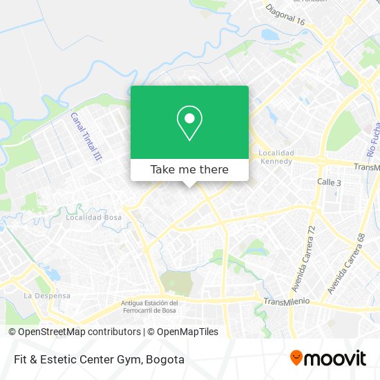 Fit & Estetic Center Gym map