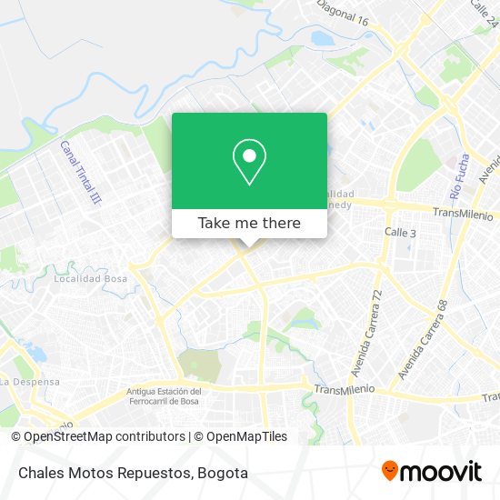 Chales Motos Repuestos map