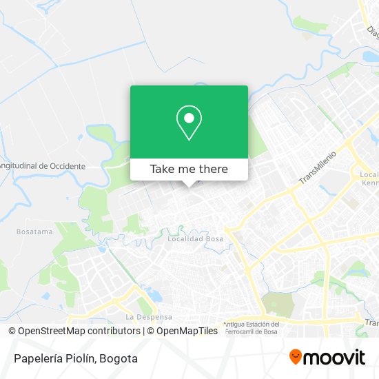 Papelería Piolín map