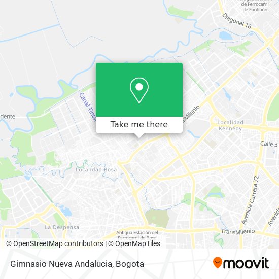 Gimnasio Nueva Andalucia map