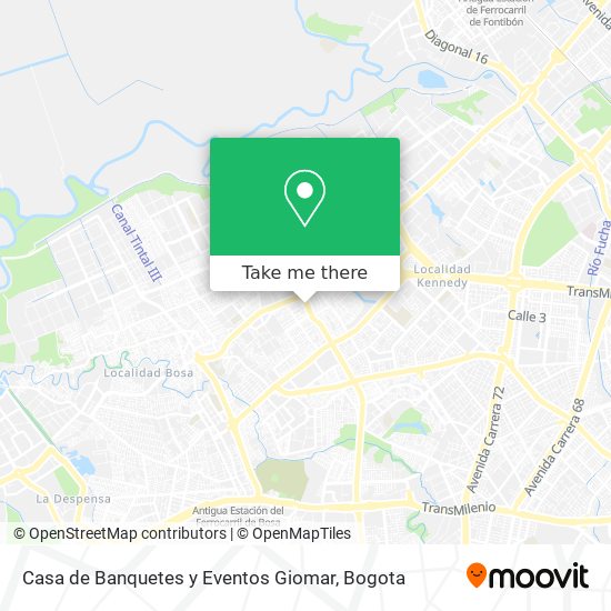 Casa de Banquetes y Eventos Giomar map