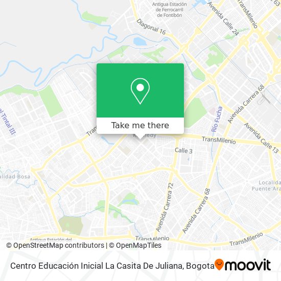 Centro Educación Inicial La Casita De Juliana map