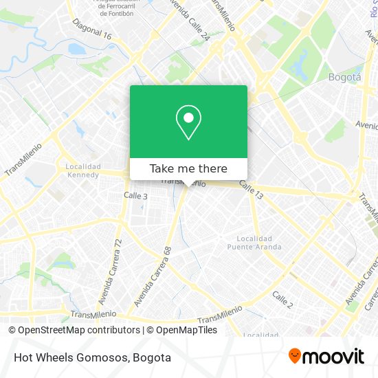 Mapa de Hot Wheels Gomosos