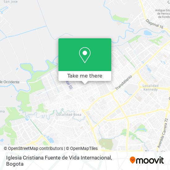 Iglesia Cristiana Fuente de Vida Internacional map