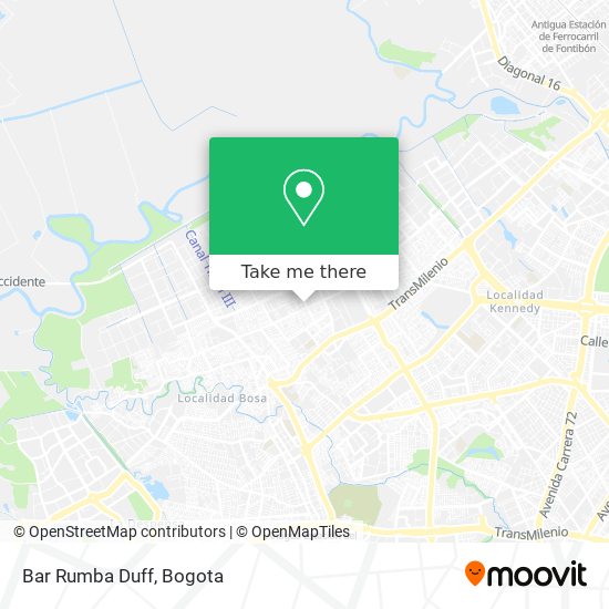 Bar Rumba Duff map