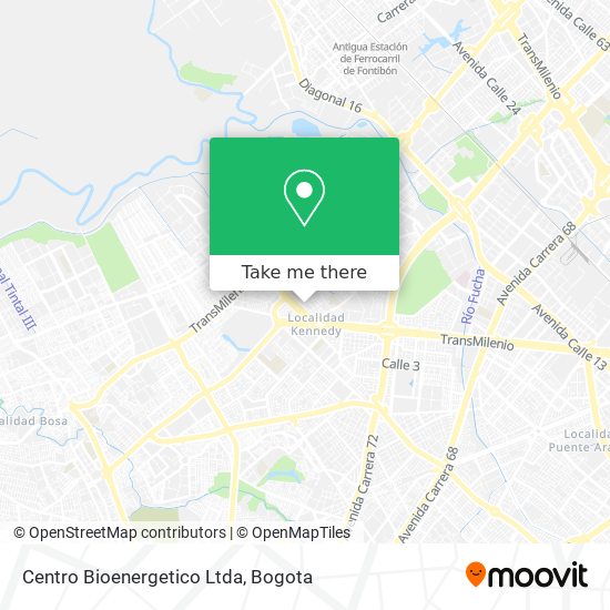 Centro Bioenergetico Ltda map