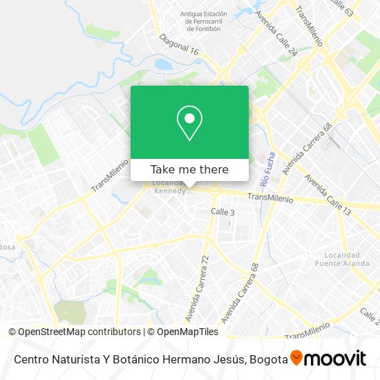 Centro Naturista Y Botánico Hermano Jesús map