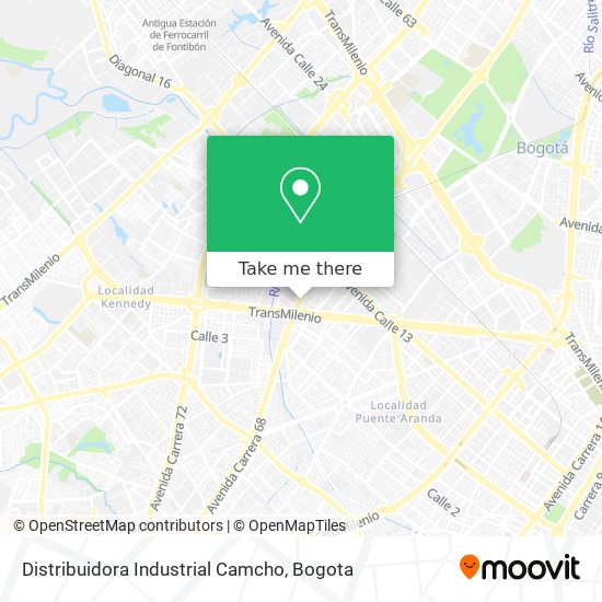 Distribuidora Industrial Camcho map