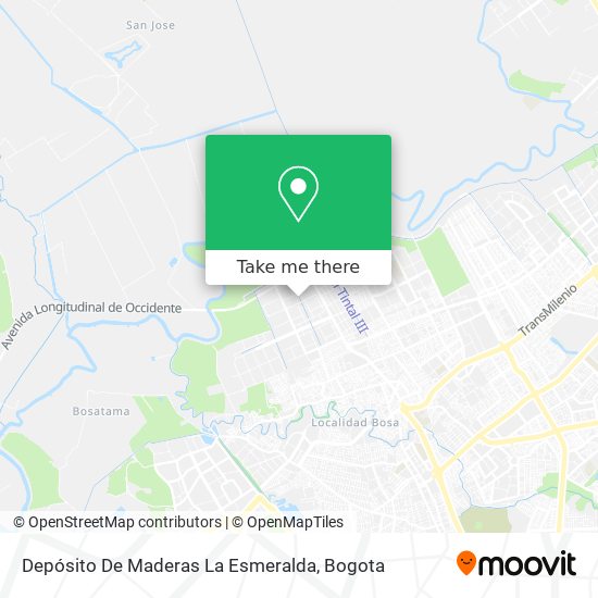 Depósito De Maderas La Esmeralda map