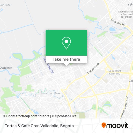 Tortas & Café Gran Valladolid map