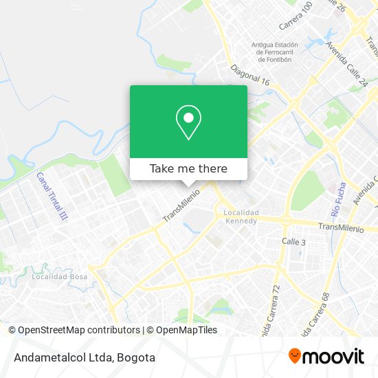 Andametalcol Ltda map