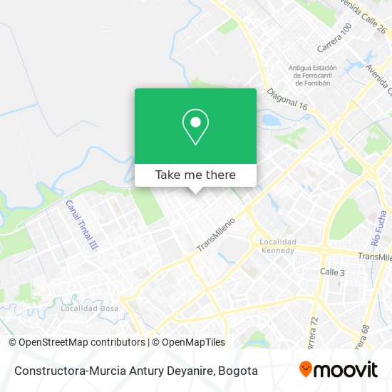 Mapa de Constructora-Murcia Antury Deyanire