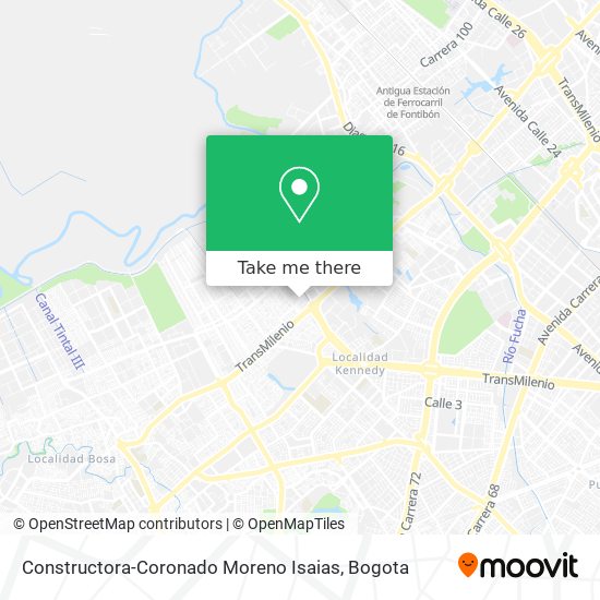 Mapa de Constructora-Coronado Moreno Isaias