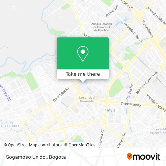 Sogamoso Unido. map
