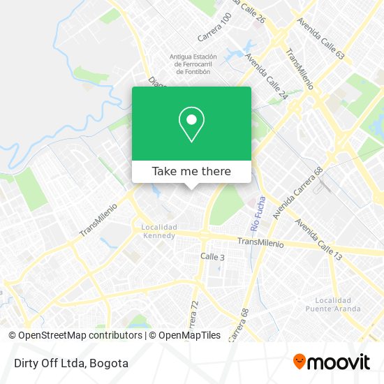 Dirty Off Ltda map