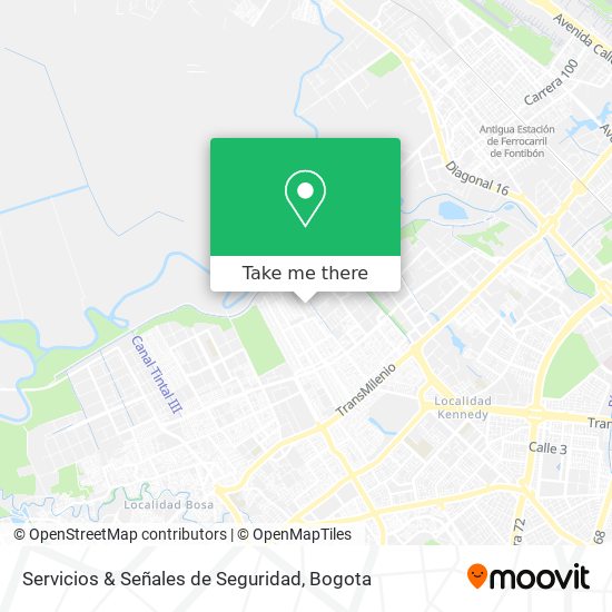 Mapa de Servicios & Señales de Seguridad