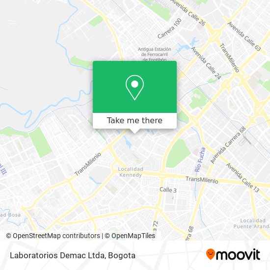 Laboratorios Demac Ltda map