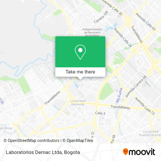 Laboratorios Demac Ltda map