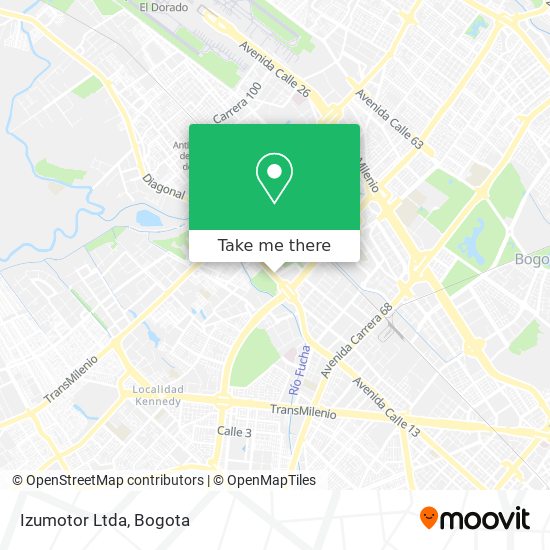 Izumotor Ltda map